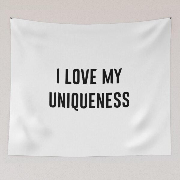 Item preview, I love my uniqueness v1 designed and sold by Heteyy.