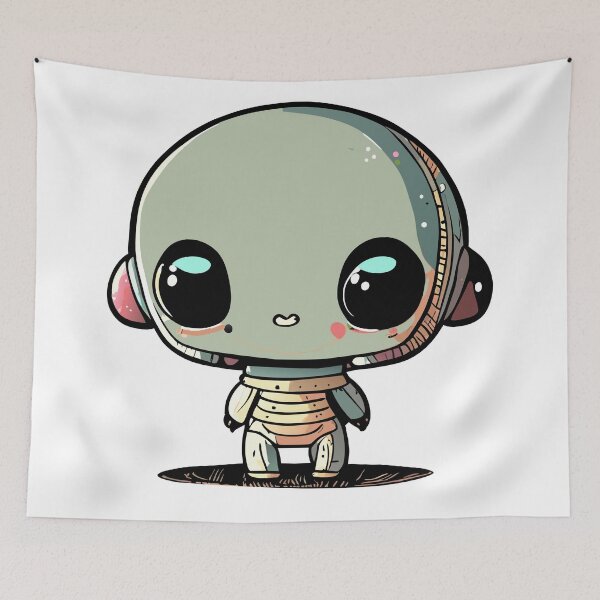Item preview, Cute Baby Alien - Orbit designed and sold by ArchieDid.