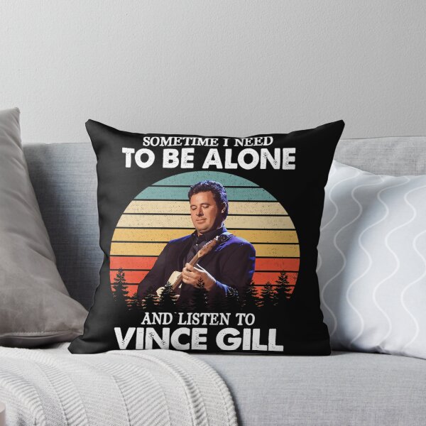 Item preview, Sometime I Need To Be Alone and Listen To Vince Gill Vintage designed and sold by ArchiePeaArt.