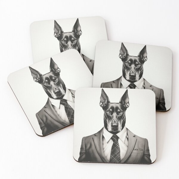 Item preview, Doberman in Business Suit Art designed and sold by redstar19.