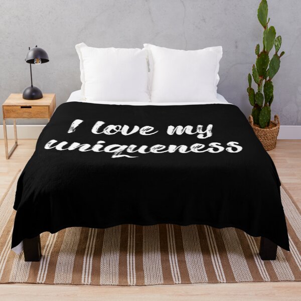 Item preview, I love my uniqueness v4 designed and sold by Heteyy.