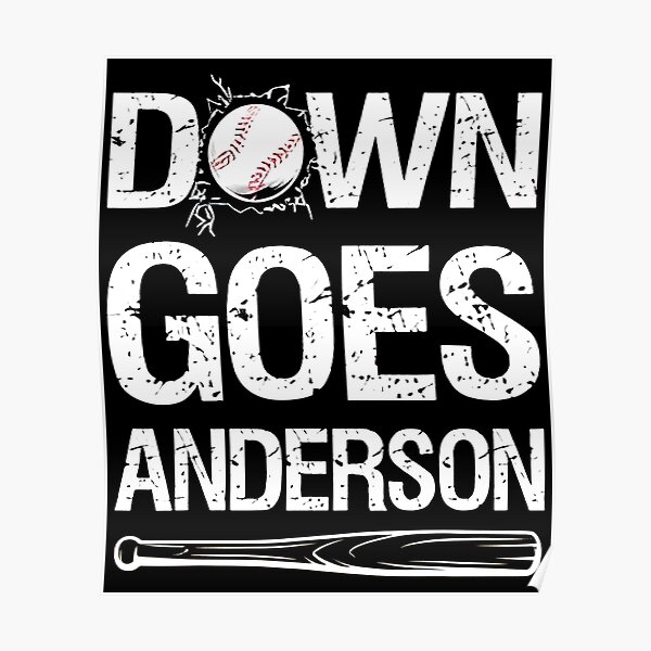 Jose Ramirez vs Tim Anderson SVG Down Goes Anderson SVG