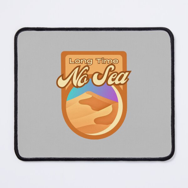 Item preview, Long time So Sea Badge, No See Long Time No See You, Hi I miss you, Desert, Hello How You Been, Friendly Greetings, Brown Caramel, Color fade, Blue Pink Gradient, Arid Desert designed and sold by SwissCalibre.