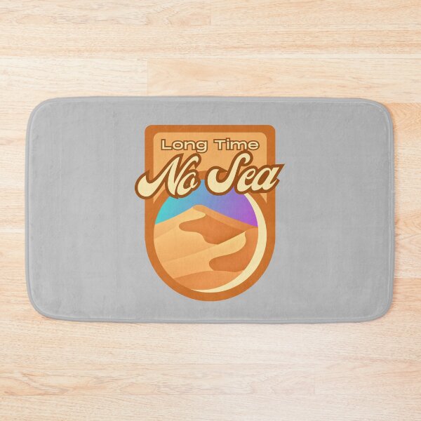 Item preview, Long time So Sea Badge, No See Long Time No See You, Hi I miss you, Desert, Hello How You Been, Friendly Greetings, Brown Caramel, Color fade, Blue Pink Gradient, Arid Desert designed and sold by SwissCalibre.