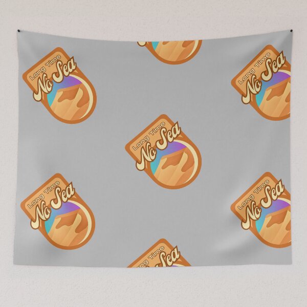 Item preview, Long time So Sea Badge, No See Long Time No See You, Hi I miss you, Desert, Hello How You Been, Friendly Greetings, Brown Caramel, Color fade, Blue Pink Gradient, Arid Desert designed and sold by SwissCalibre.