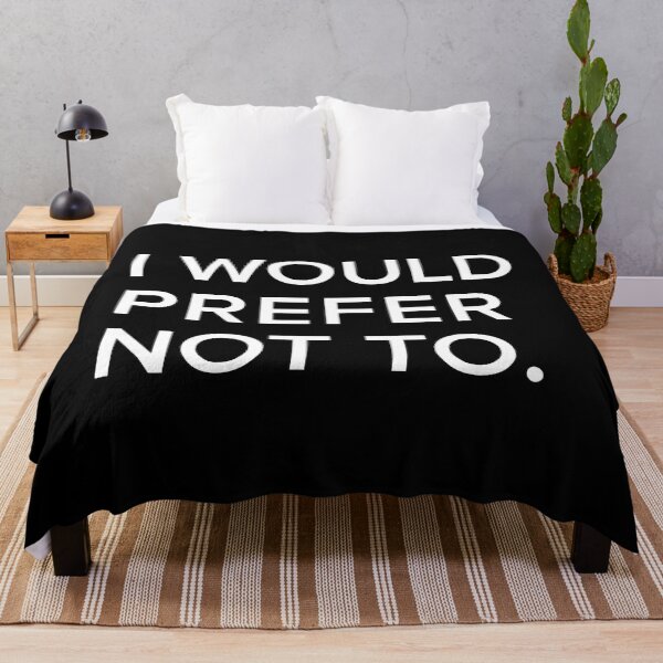 Item preview, I would prefer not to. (ZizekBartleby) designed and sold by elleanor-lair.
