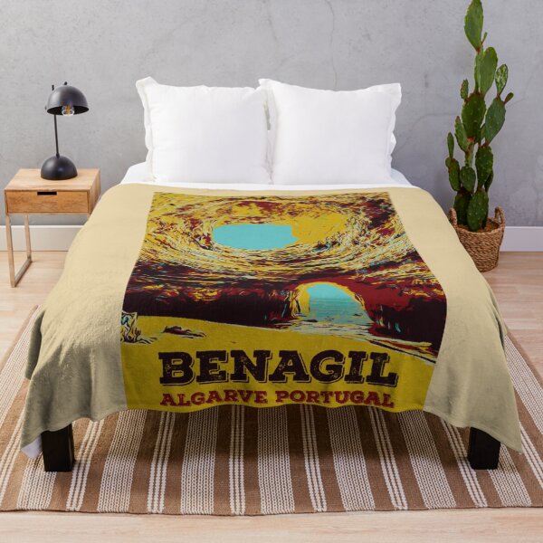 Item preview, Inside Benagil Sea Cave Illustration | Captivating Algarve Artwork designed and sold by Lemomo-artworks.