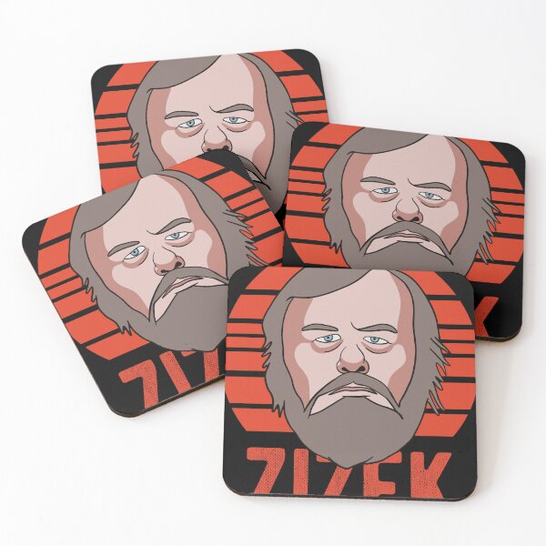 Item preview, Philosopher Slavoj Zizek - Red Sunset designed and sold by elleanor-lair.