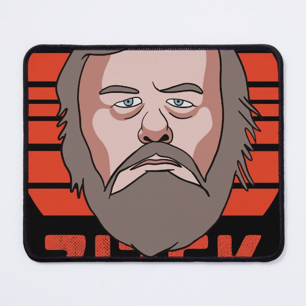 Item preview, Philosopher Slavoj Zizek - Red Sunset designed and sold by elleanor-lair.
