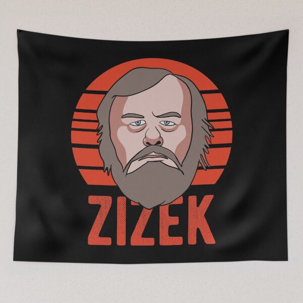 Item preview, Philosopher Slavoj Zizek - Red Sunset designed and sold by elleanor-lair.