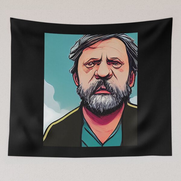 Item preview, Slavoj Zizek   designed and sold by elleanor-lair.
