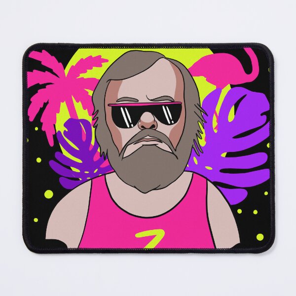 Item preview, Slavoj Zizek 80s Portrait designed and sold by elleanor-lair.