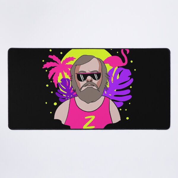 Item preview, Slavoj Zizek 80s Portrait designed and sold by elleanor-lair.