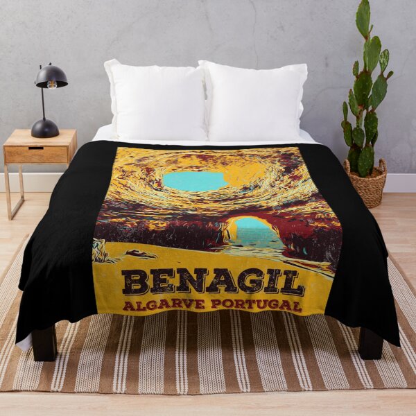 Item preview, Inside Benagil Sea Cave Illustration | Captivating Algarve Artwork designed and sold by Lemomo-artworks.