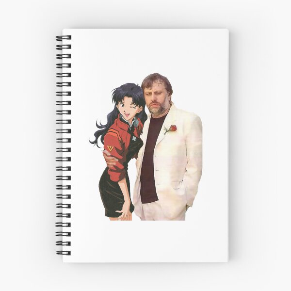 Item preview, Slavoj Zizek with waifu designed and sold by elleanor-lair.