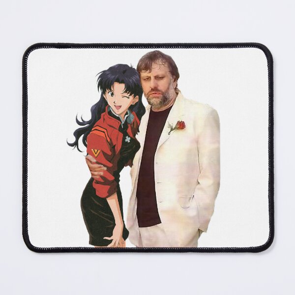 Item preview, Slavoj Zizek with waifu designed and sold by elleanor-lair.