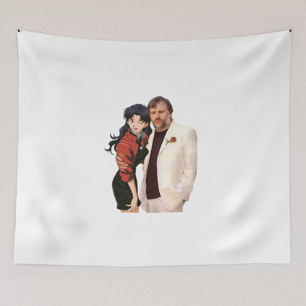 Item preview, Slavoj Zizek with waifu designed and sold by elleanor-lair.