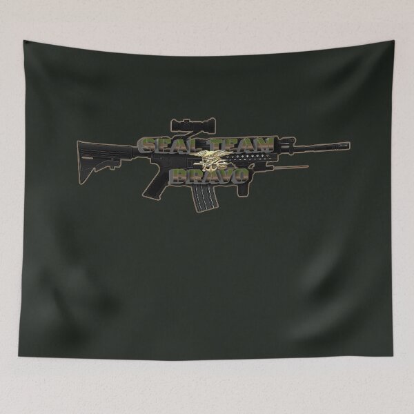 Item preview, SEAL TEAM BRAVO ASSAULT RIFLE designed and sold by THE AMERICAN TEEVANGELIST.