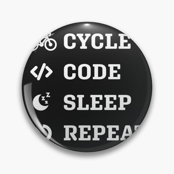 Item preview, Cycle, Code, Sleep, Repeat designed and sold by Code  Monkeys.