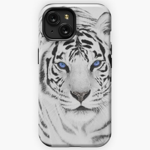 White Tiger Baby Pone Case