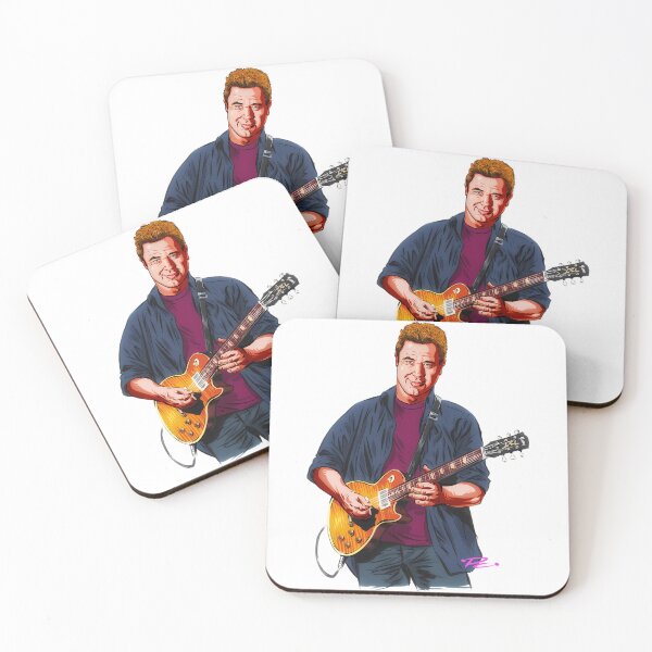 Item preview, Vince Gill - An illustration by Paul Cemmick designed and sold by ArchiePeaArt.