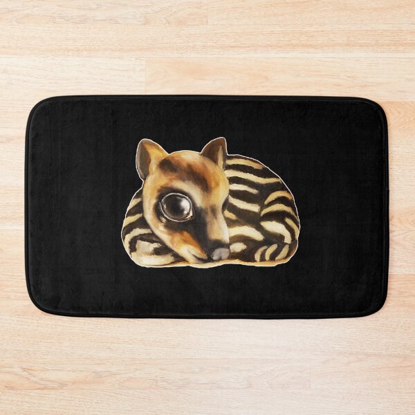 Item preview, Cute baby tapir acrylic painting designed and sold by Funsize-Art.