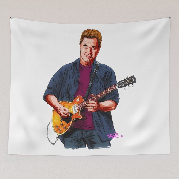 Item preview, Vince Gill - An illustration by Paul Cemmick designed and sold by ArchiePeaArt.