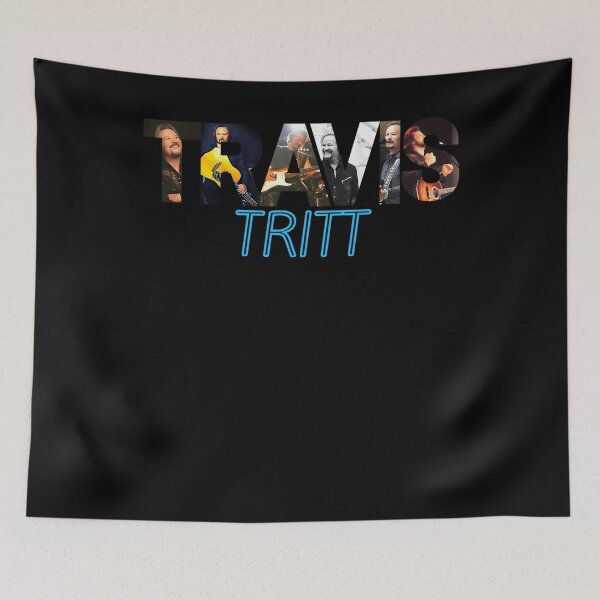 Artikelvorschau, Travis tritt Country-Sänger-T-Shirt | Aufkleber entworfen und verkauft von BlanchedFredd.