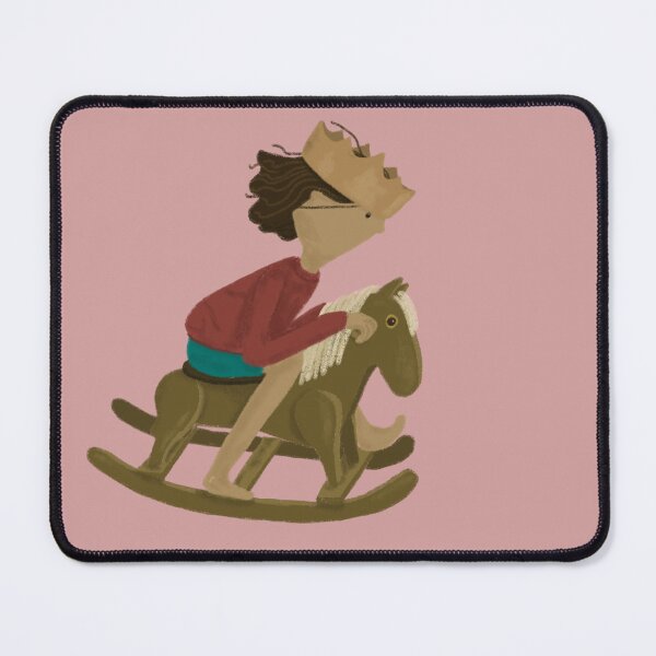 Item preview, Queen of the Children Kingdoms Rocking Horse designed and sold by cardboardcrownn.