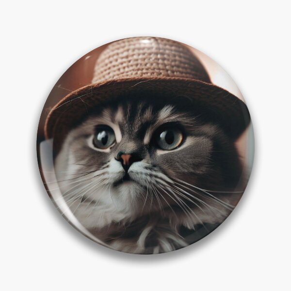 Item preview, Cat with hat designed and sold by DrawingsbyAgnes.