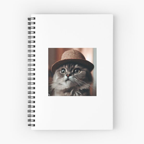 Item preview, Cat with hat designed and sold by DrawingsbyAgnes.