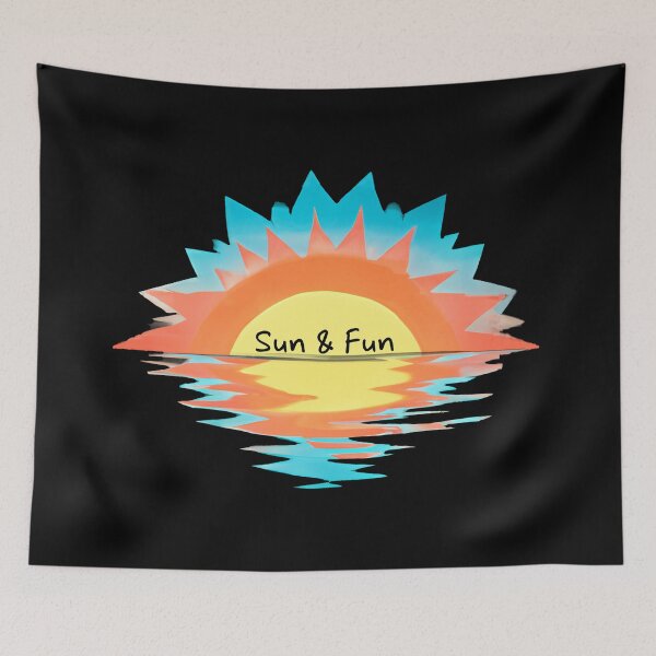 Item preview, Sun & Fun, A stylish way to show your appreciation for the good things in your life designed and sold by craftyferrets.