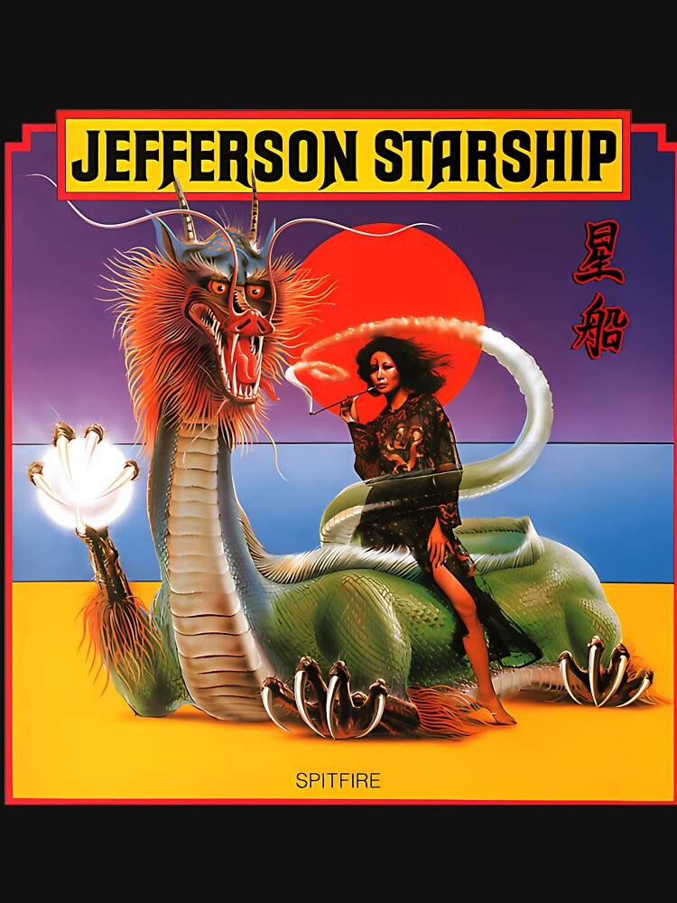 Jefferson Starship: Spitfire Essential T-Shirt for Sale by PatchesHughes |  Redbubble