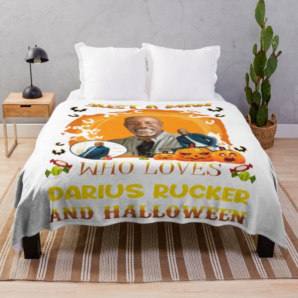 Item preview, Just A Man Who Loves Darius And Halloween designed and sold by ZigzagsBarbec.