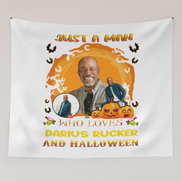 Item preview, Just A Man Who Loves Darius And Halloween designed and sold by ZigzagsBarbec.