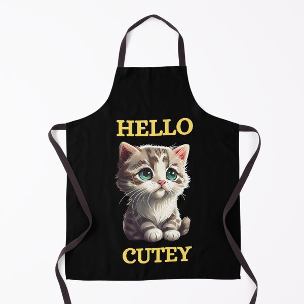 Item preview, Hello cutey cat designed and sold by CuteCatsCoffee.
