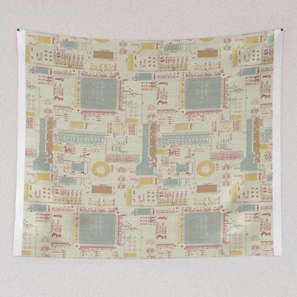 Item preview, Circuit textiles beige designed and sold by Alessandro Remo Mazzoni Remotextiles.