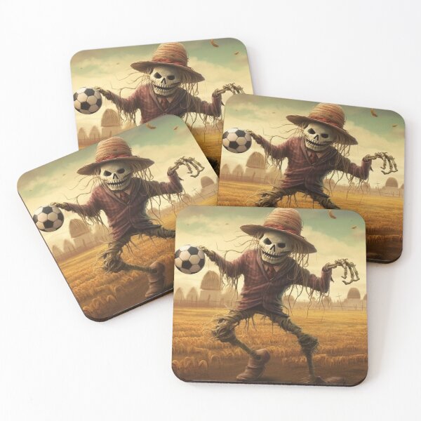 Item preview, Scarecrow Playing Soccer 02 designed and sold by MySportsArt.