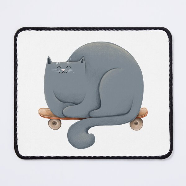 Item preview, Skateboarding Cat Print designed and sold by Julia Sol.