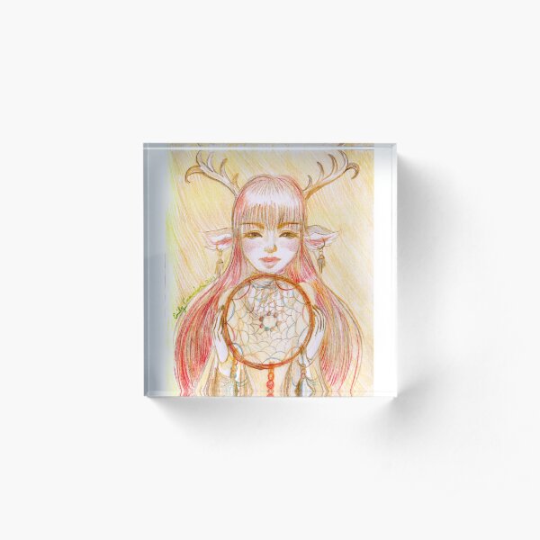 The Dreamweaver Acrylic Block
