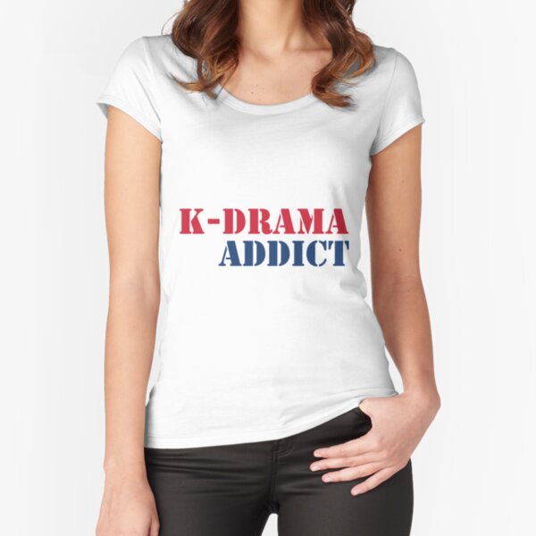 K-drama Addict 2 Fitted Scoop T-Shirt