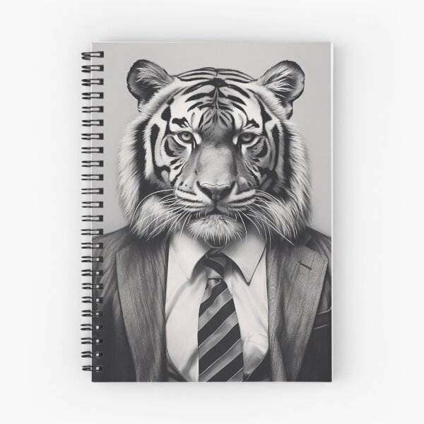 Item preview, Tiger Boss In Business Suit Art  designed and sold by redstar19.