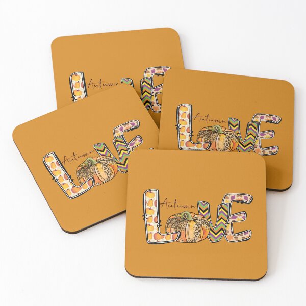Item preview, Love Autumn, colorful pumpkin  designed and sold by LuckyFamily.