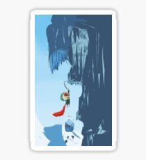 Ice climber Sticker