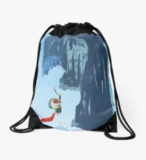 Ice climber Drawstring Bag