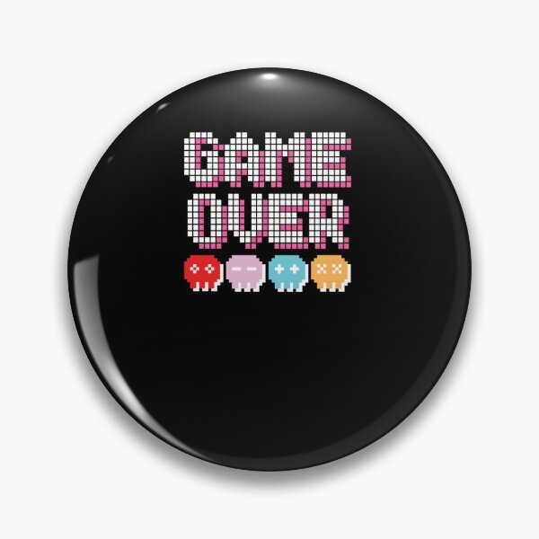 Item preview, Game Over 8-bit Retro Vintage style  designed and sold by ANNAERYOUYCH.