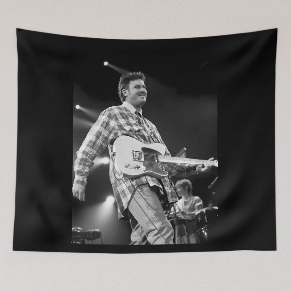 Item preview, Vince Gill - BW Photograph designed and sold by ArchiePeaArt.