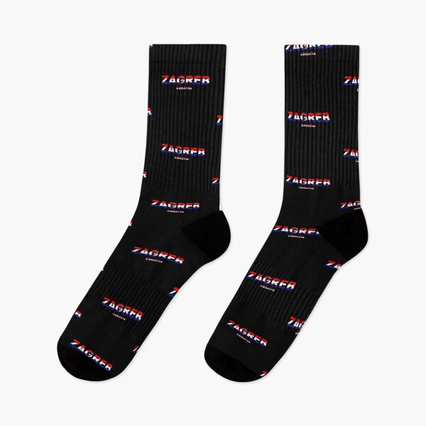Item preview, Zagreb Croatia Colored with Flag Colors designed and sold by Gevover.
