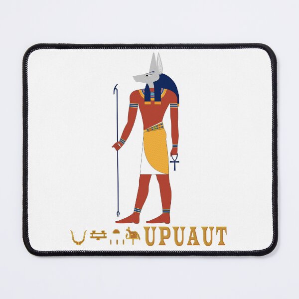 Item preview, UPUAUT, Ancient Egyptian God with Hieroglyphs designed and sold by SWATARA.