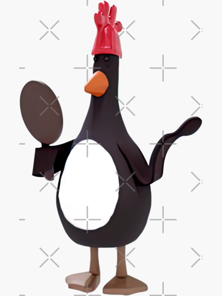 Feathers McGraw - Funny penguin Sticker for Sale by PMinSince98